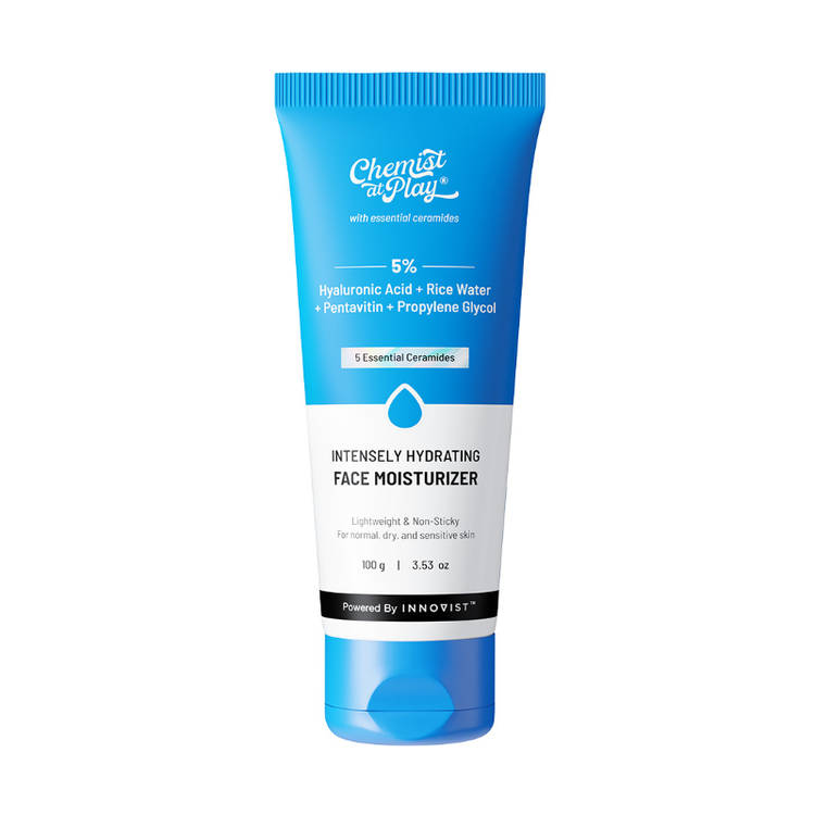 Chemist at Play Intensely Hydrating Face Moisturizer Hydrates Up to 24 Hours For Skin Dryness (100g)