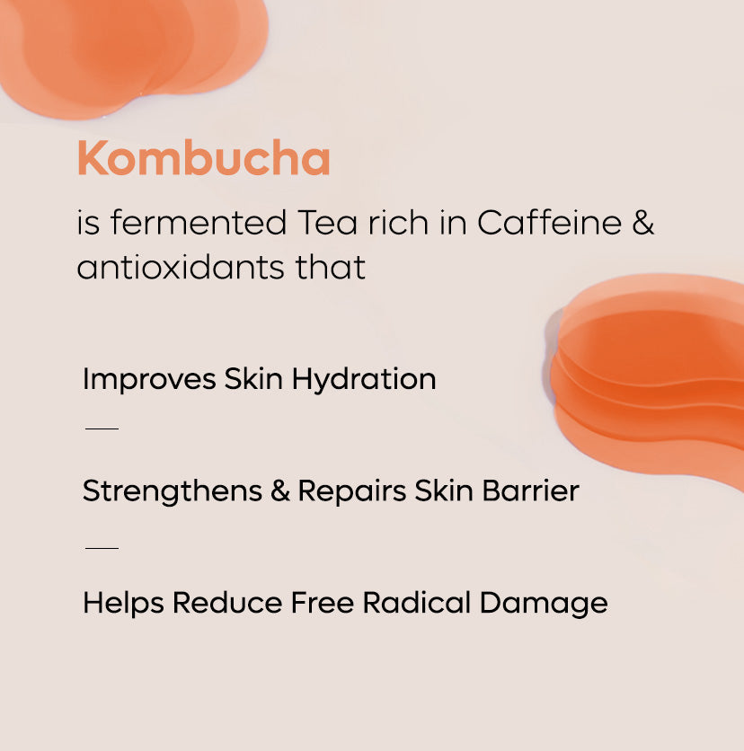 Mcaffeine Hydrogel Kombucha Under Eye Patches - 15 Pairs