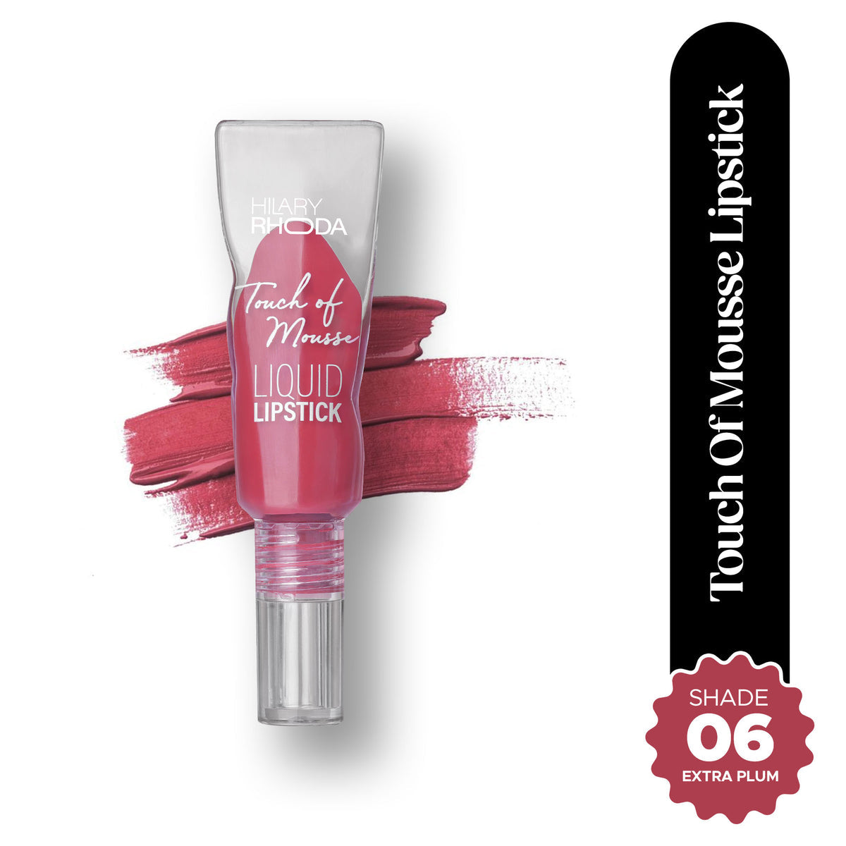 Hilary Rhoda Touch Of Mousse Lipstick (Extra Plum 06)
