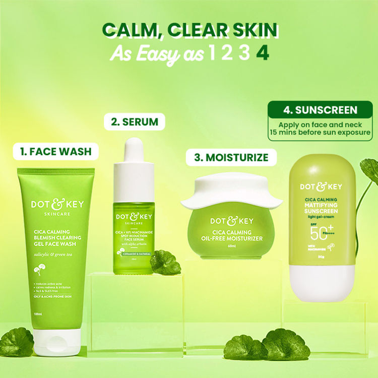 Dot & Key Cica + Niacinamide Matte Sunscreen SPF 50+ PA++++ (80g)