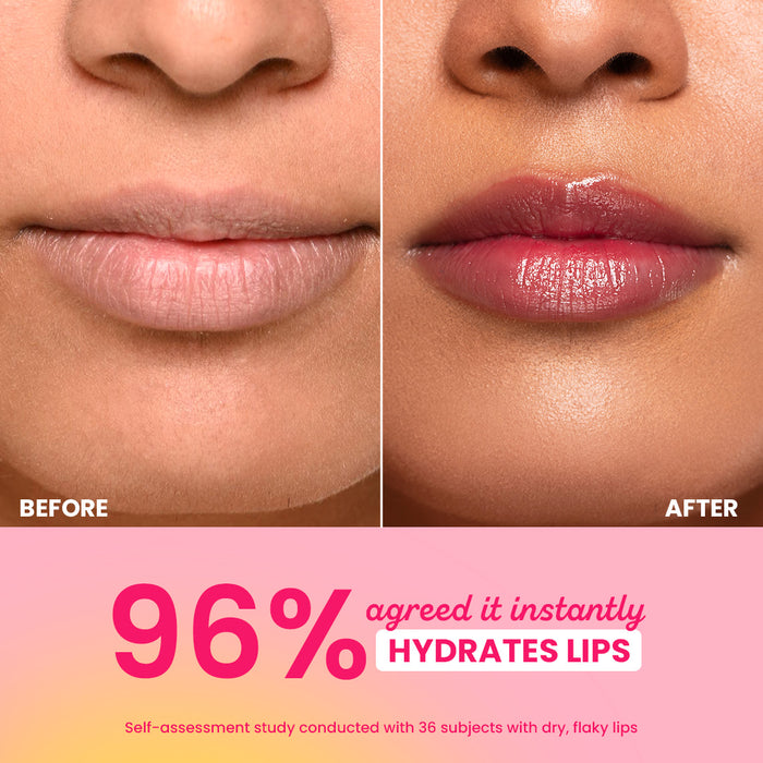 Dot & Key SPF 50+ Barrier Repair Hydrating Lip Balm (02Cherry Crimson - High Tinted)