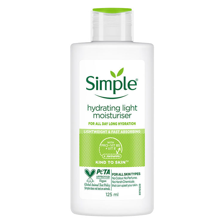Simple Kind to Skin Hydrating Light Moisturizer All Skin Types Moisturizer (125ml)