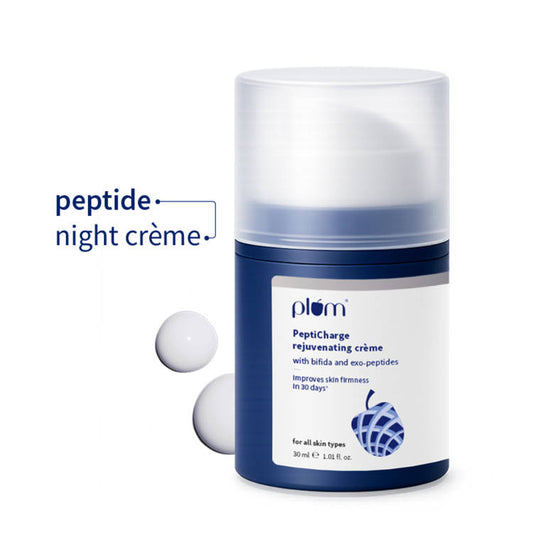 Plum Pepticharge Rejuvenating Creme for Visibly Firmer Skin In 28 Days (30ml)