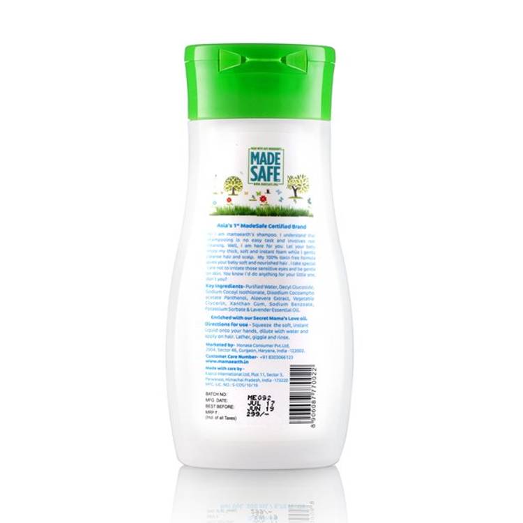 Mamaearth Gentle Cleansing Shampoo For Babies (200ml)
