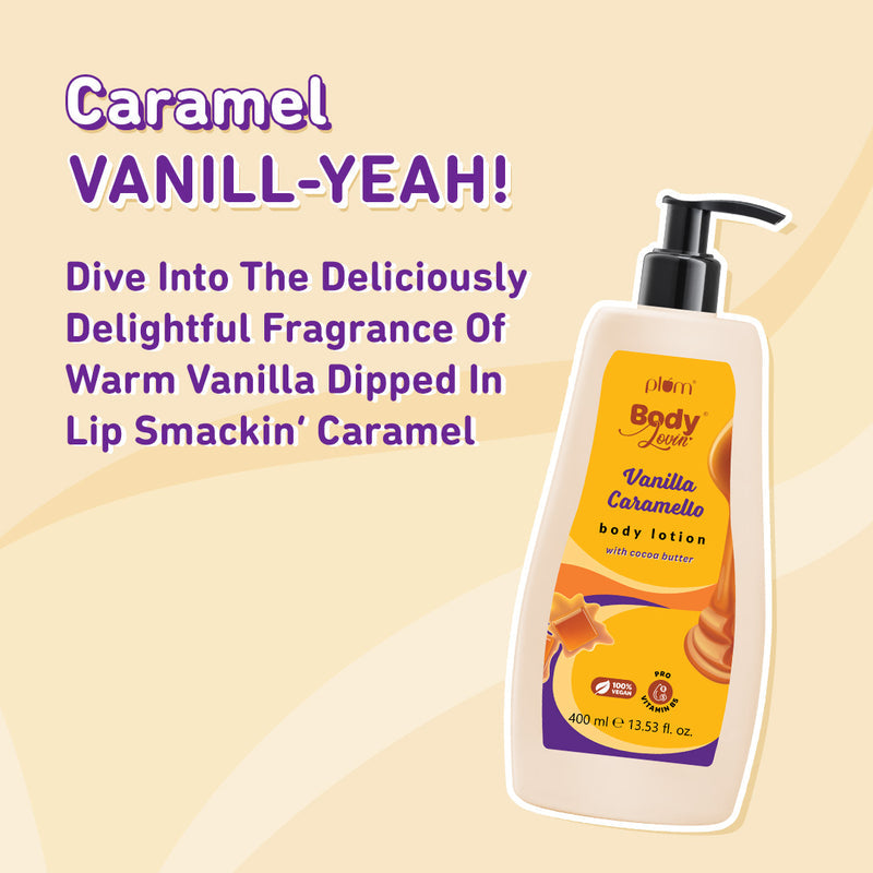 Plum Vanilla Caramello Body Lotion (400ml)