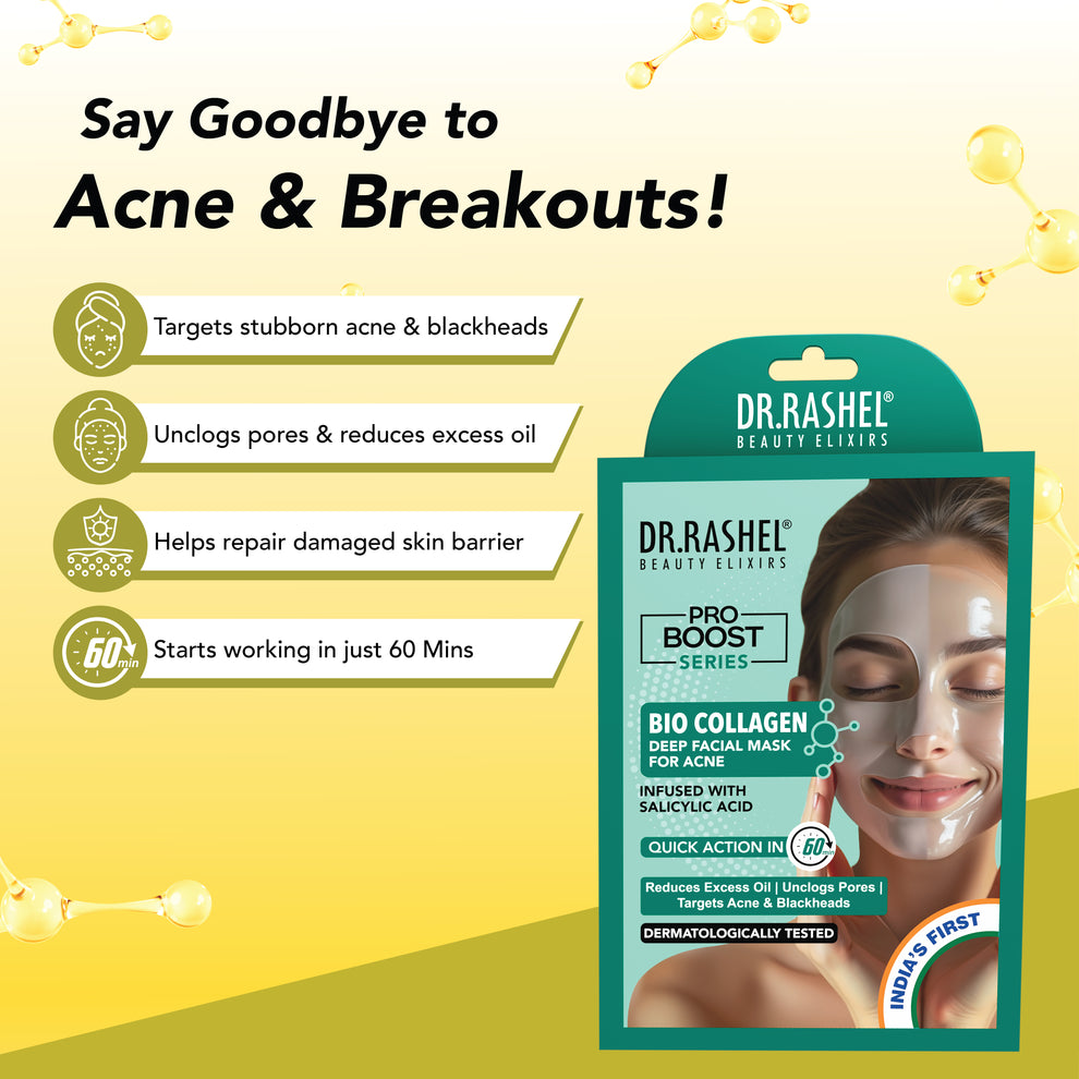 Dr Rashel Bio Collagen Deep Facial Mask with Salicylic Acid