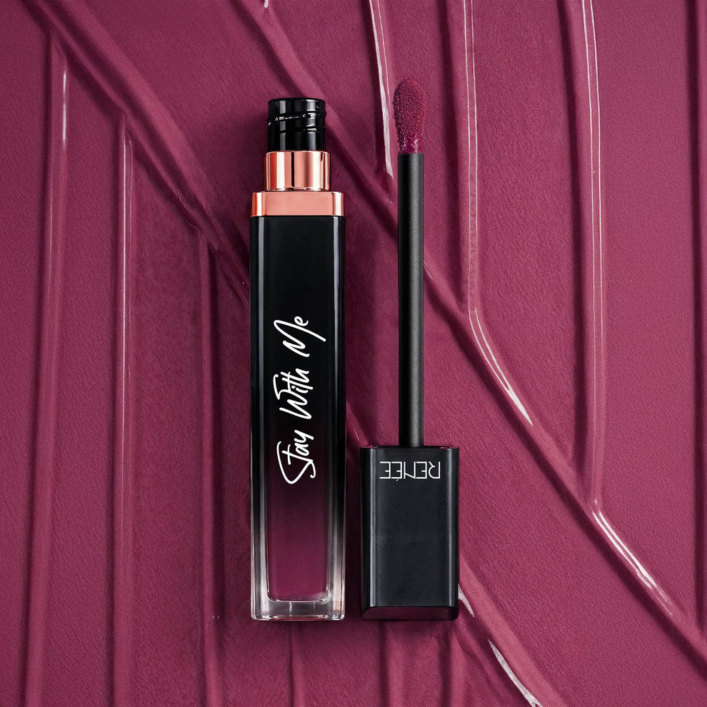 RENEE Stay With Me Matte Liquid Lipstick (02 Hunger for Berry)