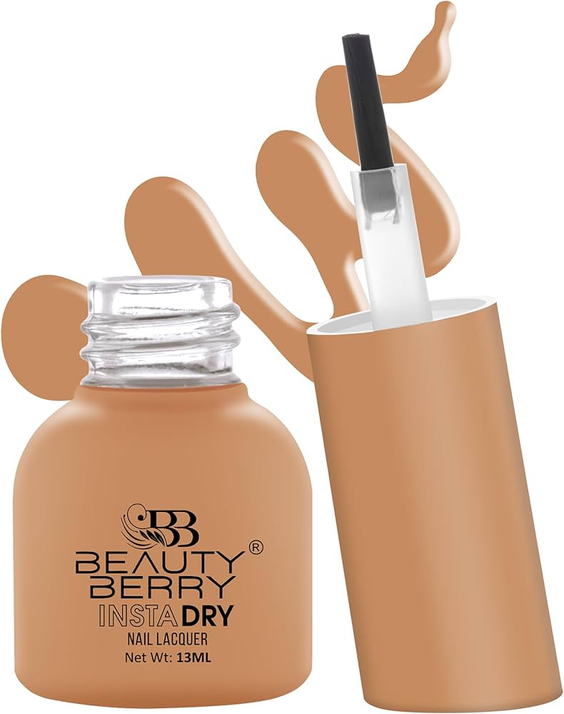 Beauty Berry Insta Dry Nail Lacquer (CARAMEL-58)