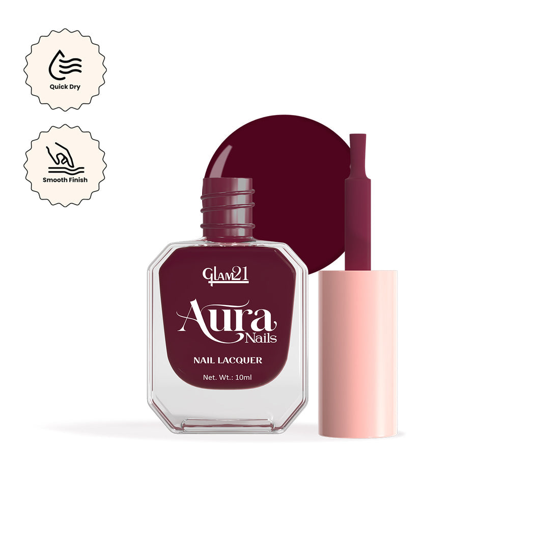 Glam21 Aura - Nail Lacquer (26Vampy Vibe)