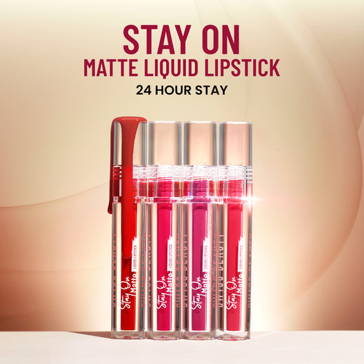 Swiss Beauty Stay On Matte Liquid Lipstick 17(Modest red)