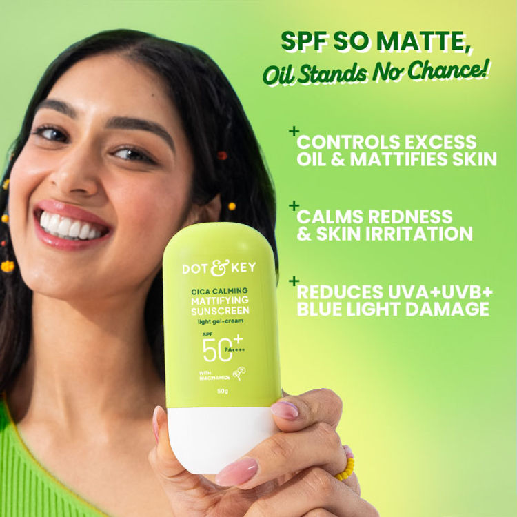 Dot & Key Cica + Niacinamide Matte Sunscreen SPF 50+ PA++++ (80g)