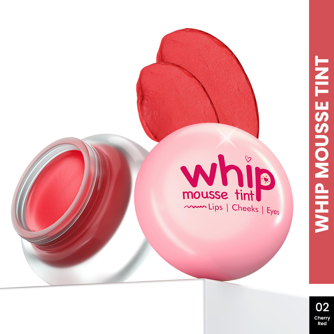 Glam21 Whip Mousse Tint (02 Cherry Red)