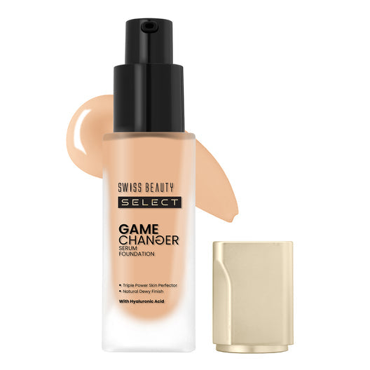 Swiss Beauty Select Game Changer Serum Foundation (04 Almond Glow)