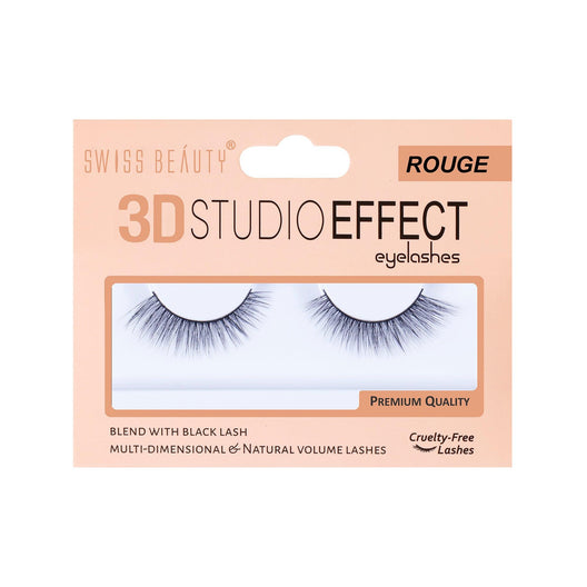 Swiss Beauty 3D Studio Effect Eyelashes(Rouge)
