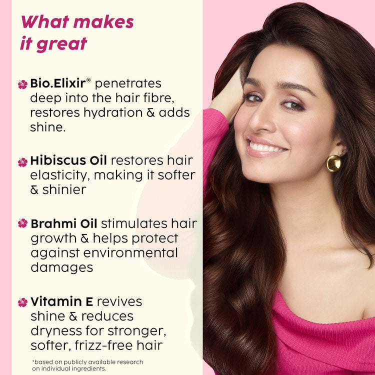 Plix Hibiscus Bond Repair Advanced Hair Oil (For Targeted Repair of Rough & Damaged Hair)