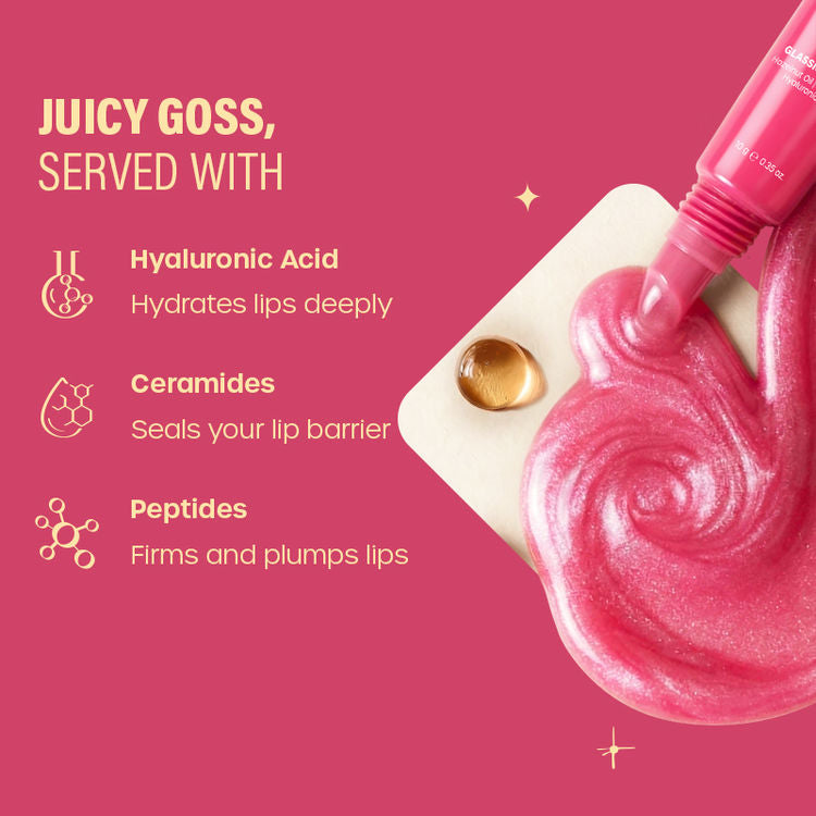 Plum BodyLovin' Gossippin’ Ginger Ale Glassic Lip Balm - Shimmery Pink
(10g)