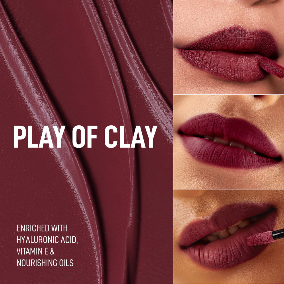 RENEE Stay With Me Matte Liquid Lipstick (04 Play of Clay)
