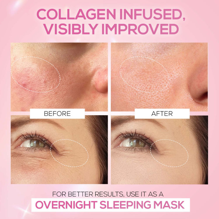 RENEE Pink Therapy Hydrolyzed Collagen Overnight Sleeping Jelly Mask for Antiaging & Hydrated Skin
(50g)