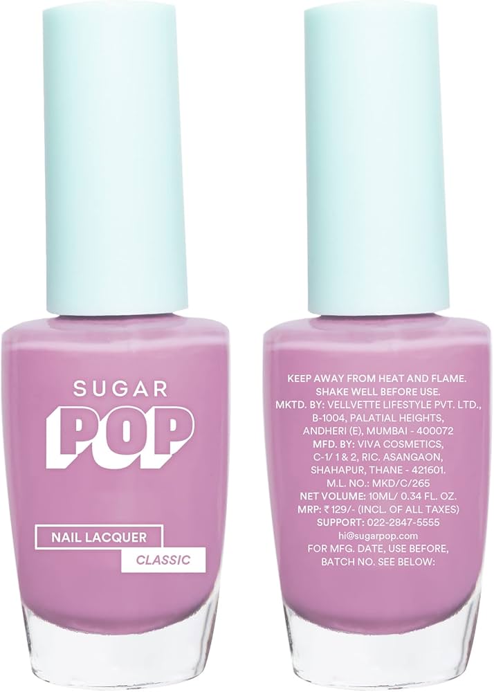 SUGAR POP Nail Lacquer (16 Lavender Lit)