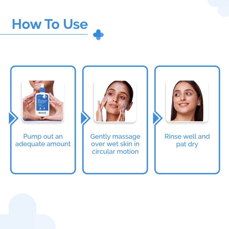 The Derma Co 2.5% Benzoyl Peroxide Gel Face Wash with Ceramides For Acne,Inflammation & Oily Skin
(100ml)