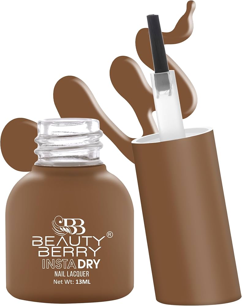 Beauty Berry Insta Dry Nail Lacquer (RICH BROWN-31)