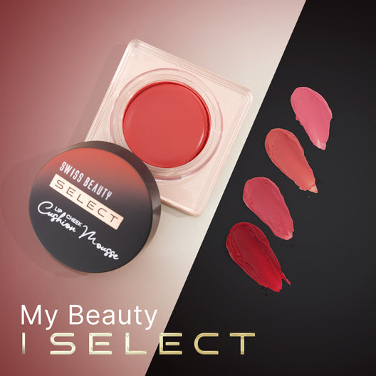 Swiss Beauty Select Lip And Cheek Cushion Mousse (02 Elevate Pink)