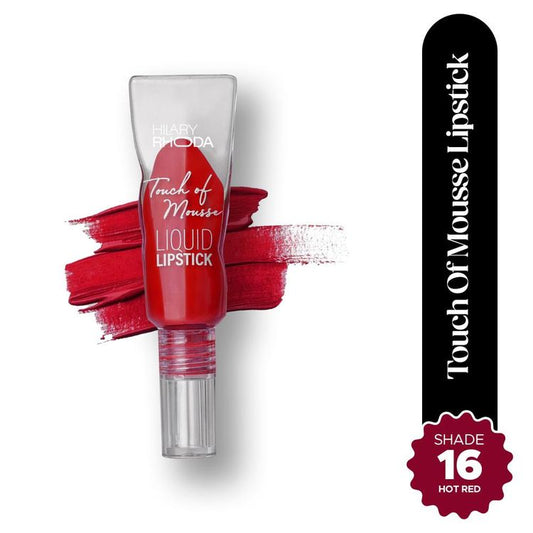 Hilary Rhoda Touch Of Mousse Waterproof Lipstick - Hot Red 16
