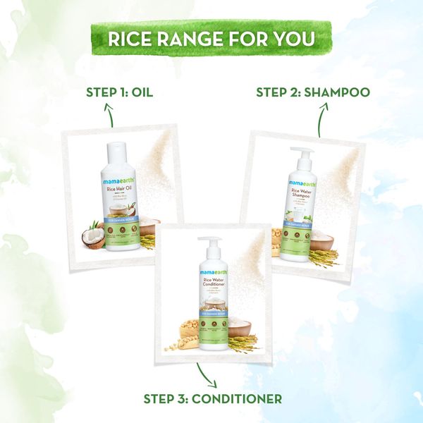 Mamaearth Rice Water Shampoo For Damage Repair - 250ml