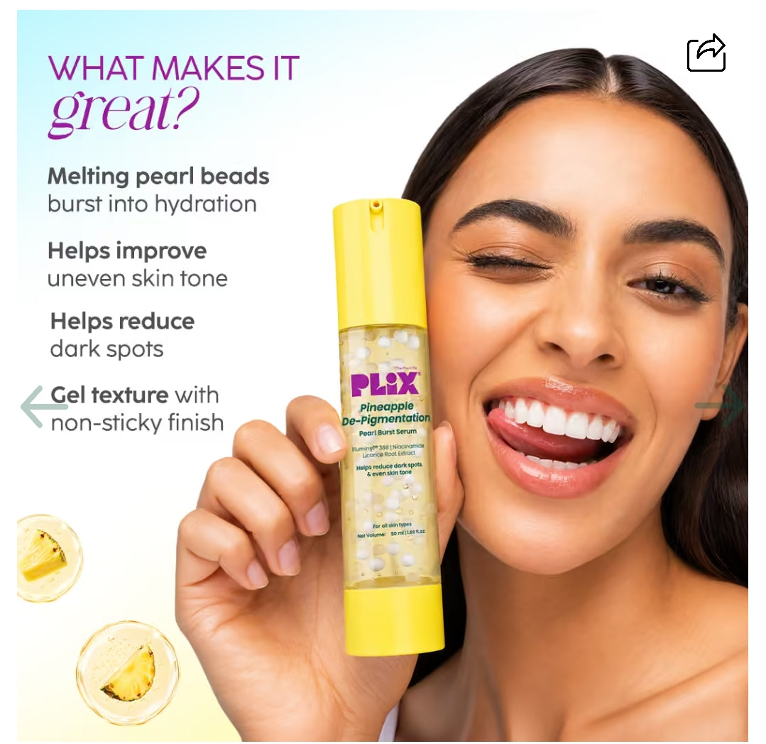 Pineapple Pearl Burst Serum for Bright, Even Toned Skin / 50ml