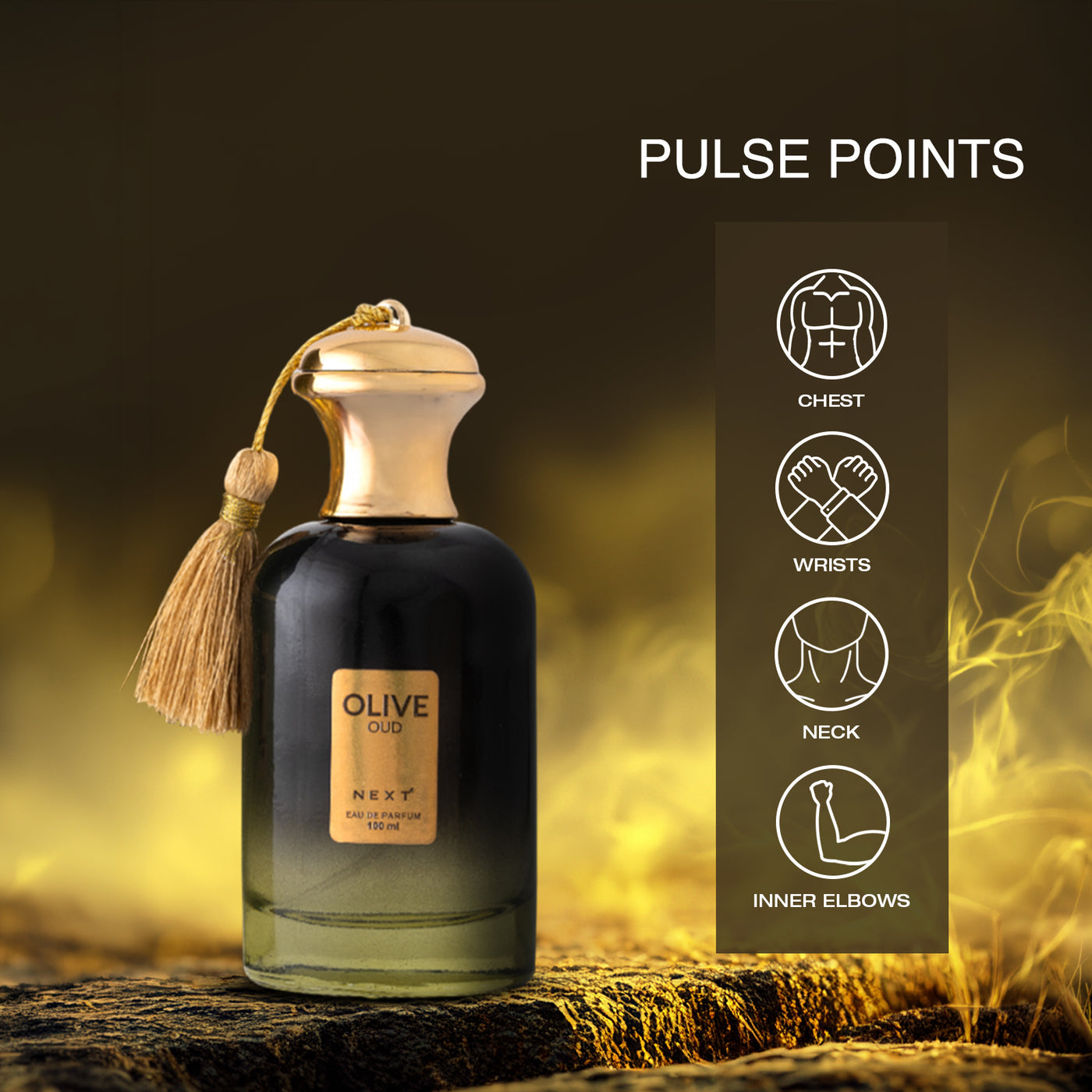 Next Olive Oud – Fresh Citrus & Deep Woody Oud Fragrance