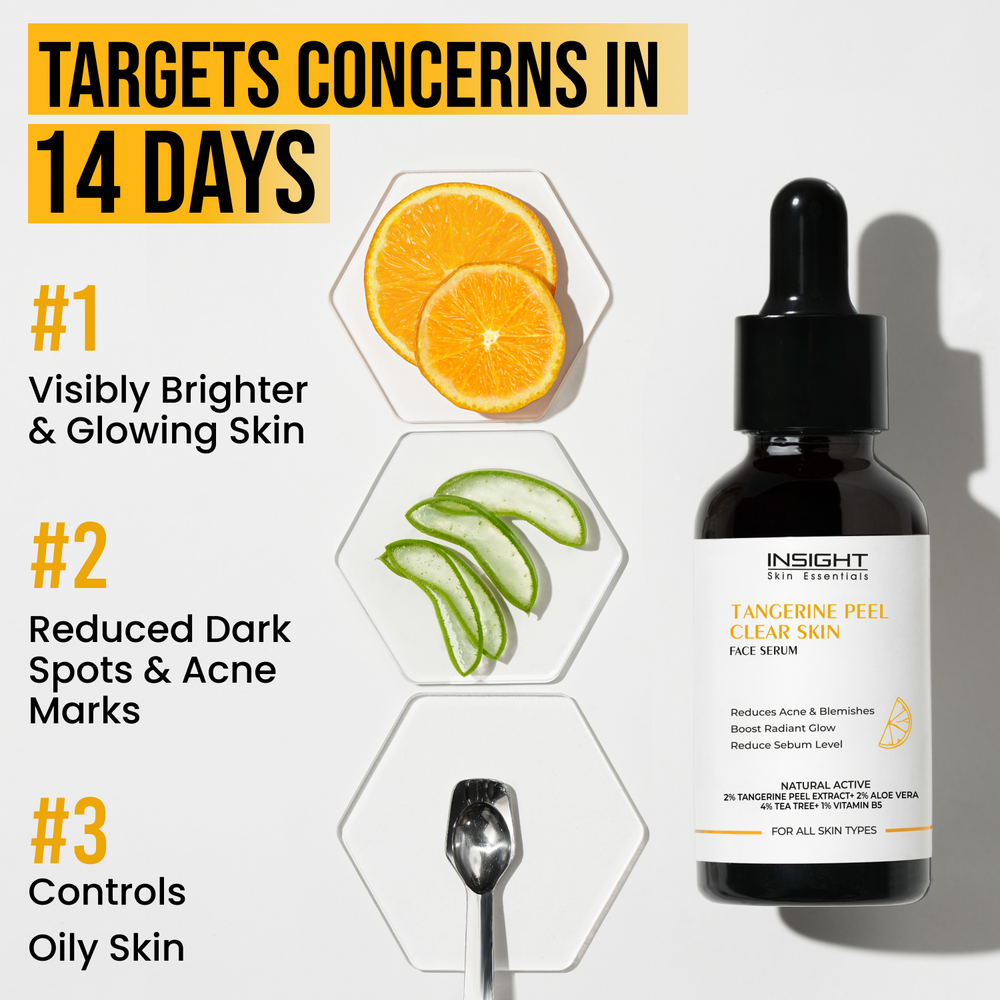Insight cosmetics Tangerine Peel Clear Skin Face Serum