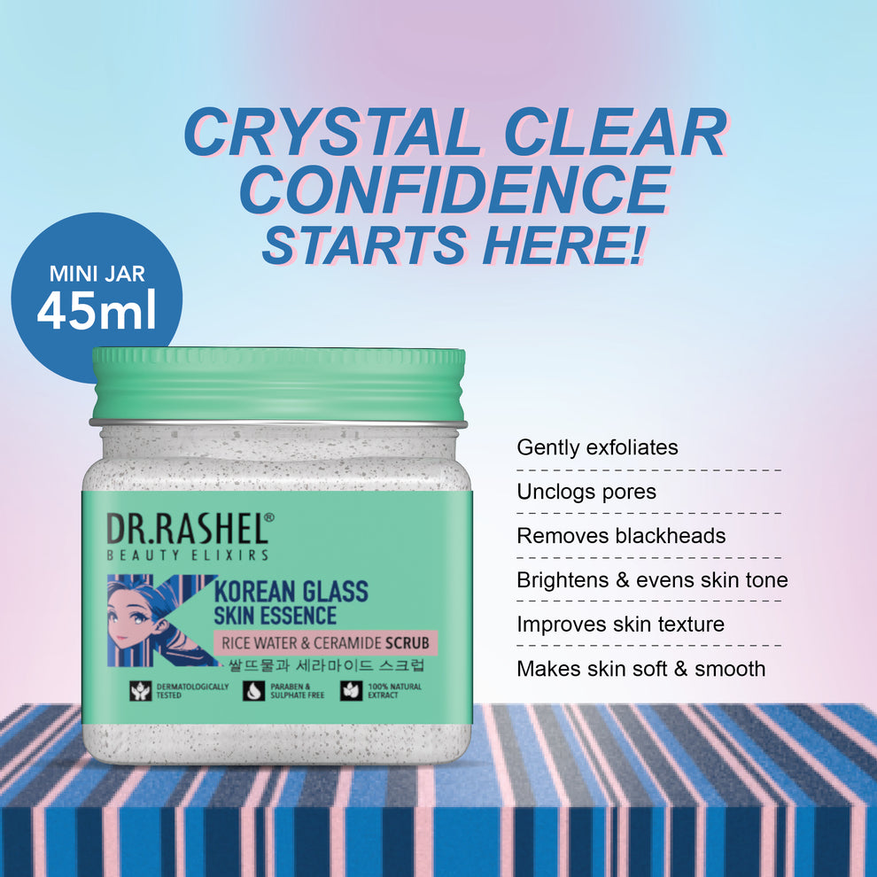 Dr Rashel Korean Glass Skin Essence Scrub - 45ml