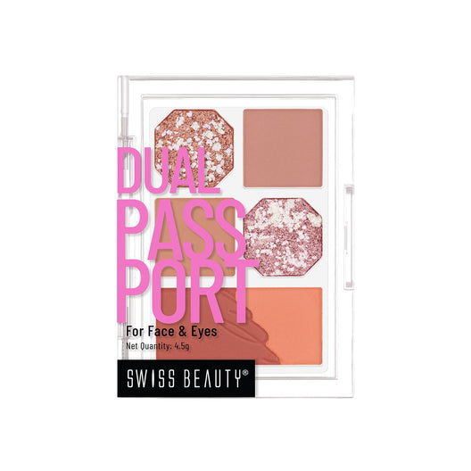 Swiss Beauty Dual Passport Face & Eye Palette (Dinner date)