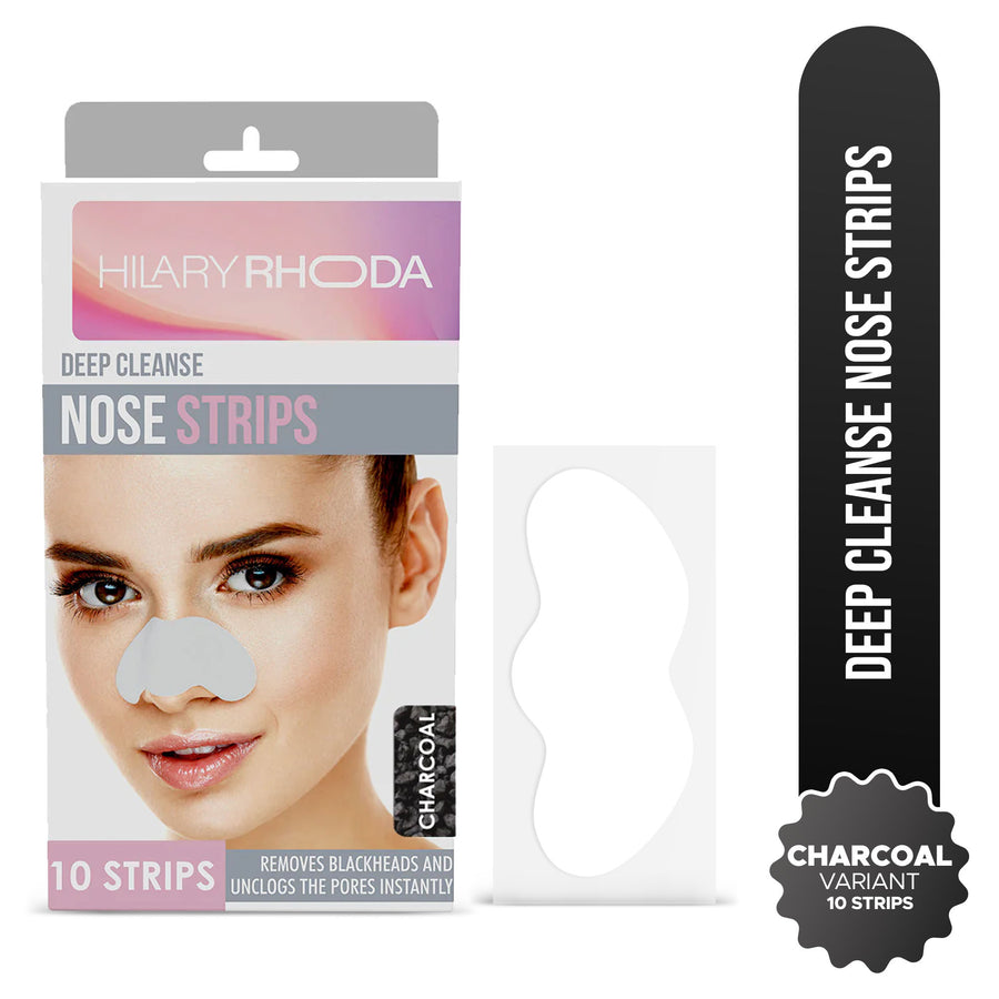 Hilary Rhoda Deep Cleanse Nose Strips 01 Charcoal