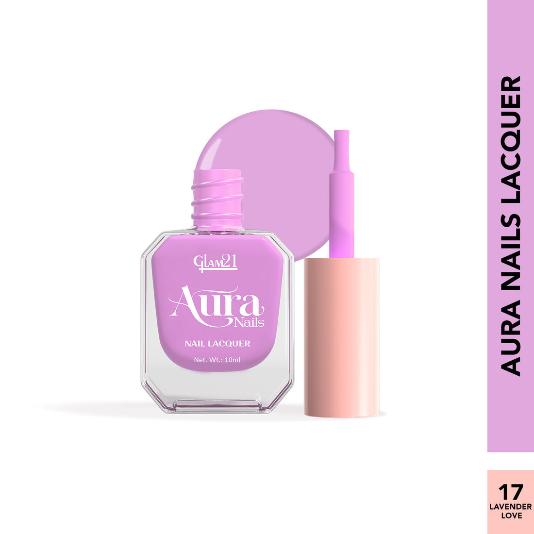 Glam21 Aura - Nail Lacquer (17Lavender Love)