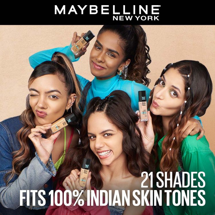 Maybelline Fit Me Matte+Poreless 16H Oil Control Foundation With SPF 22 PA++ (120 Classic Ivory)(30ml)