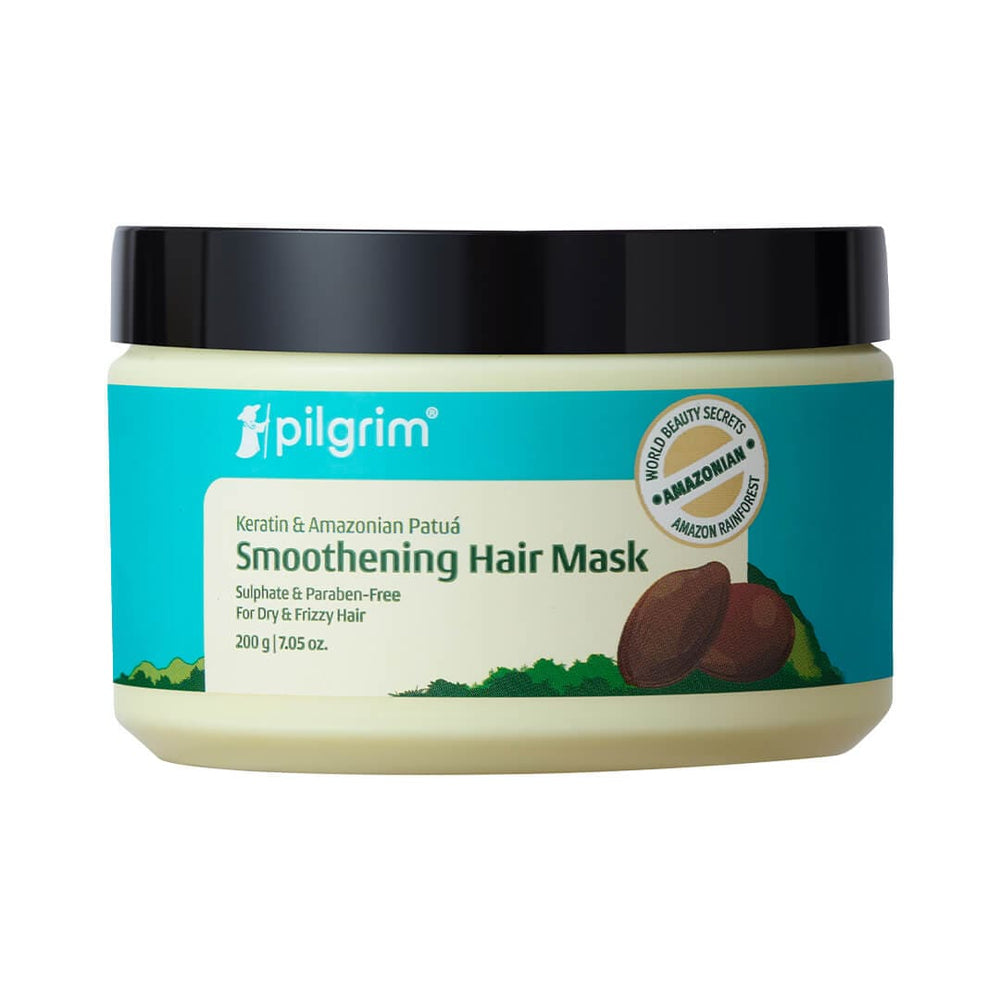 Pilgrim Patuá & Keratin Smoothening Hair Mask
Experience Strong, Healthy & Shiny Hair
