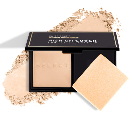 Swiss Beauty Select High On Cover Powder Foundation (03Fresh Beige)