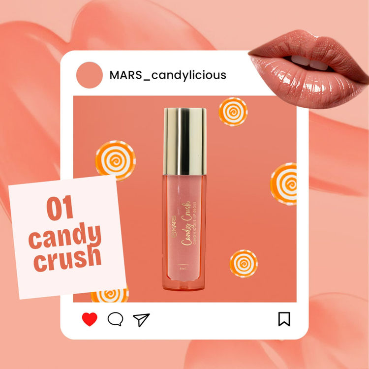 MARS Candylicious Lip Gloss (01-CANDY CRUSH)