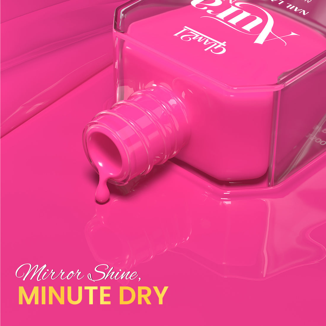 Glam21 Aura - Nail Lacquer  (27Almond Frost)