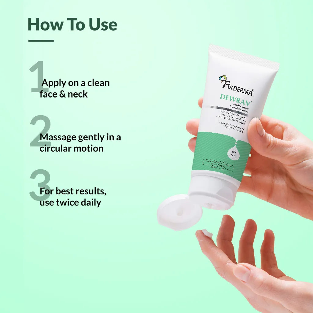 Fixderma Dewrav Barrier Repair Face Moisturizer 50g