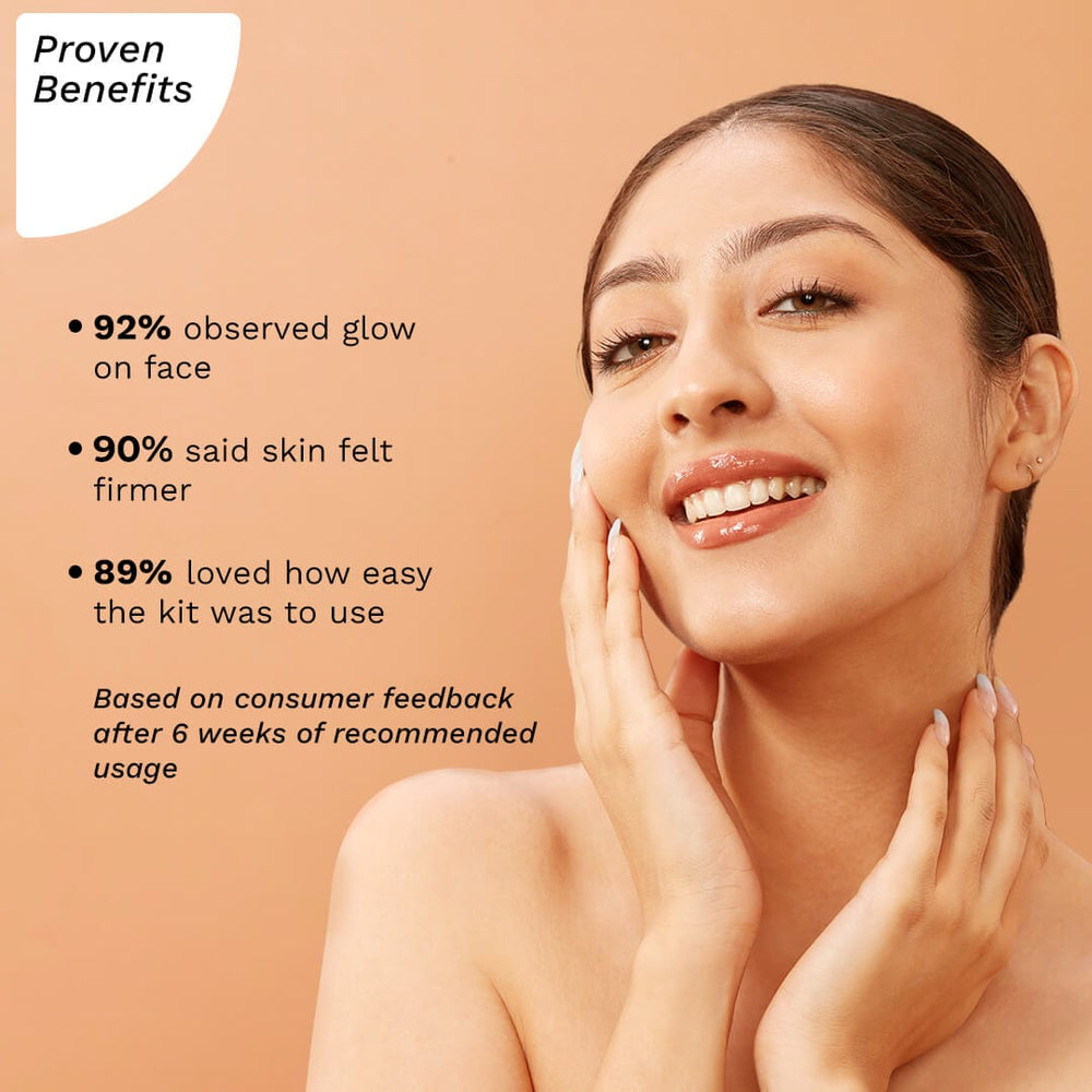 Pilgrim 24K Gold Facial Kit For Golden Glow
Make Your Skin Glow Like Gold