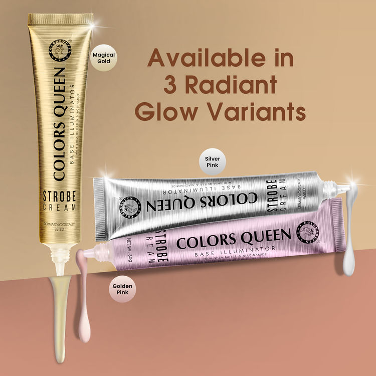 Colors Queen Strobe Cream - Silver Pink
(30g)