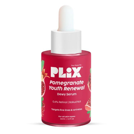 Plix
Pomegranate 0.6% Retinol & 0.2% Bakuchi Oil Night Face Serum To Reduce Fine Lines