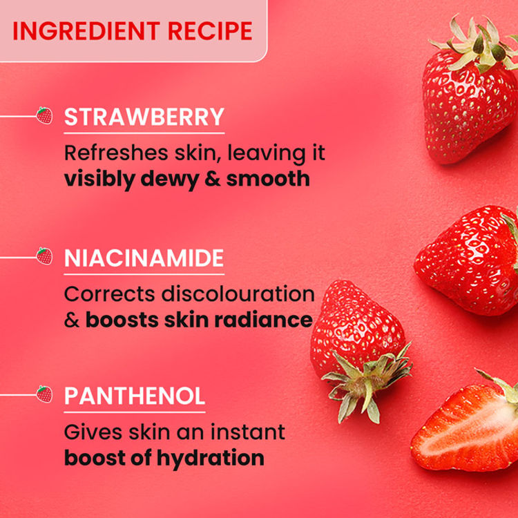 Dot & Key Strawberry Dew In-The-Spotlight Strobe Illuminating Cream + Moisturizer With Hyaluronic Pearl Pink
(30ml)