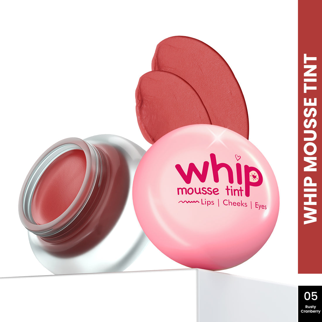 Glam21 Whip Mousse Tint (05 Rusty Cranberry)