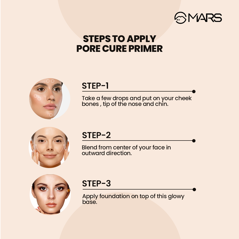 MARS Pore Filling Primer | Pore Cure Primer 30ml