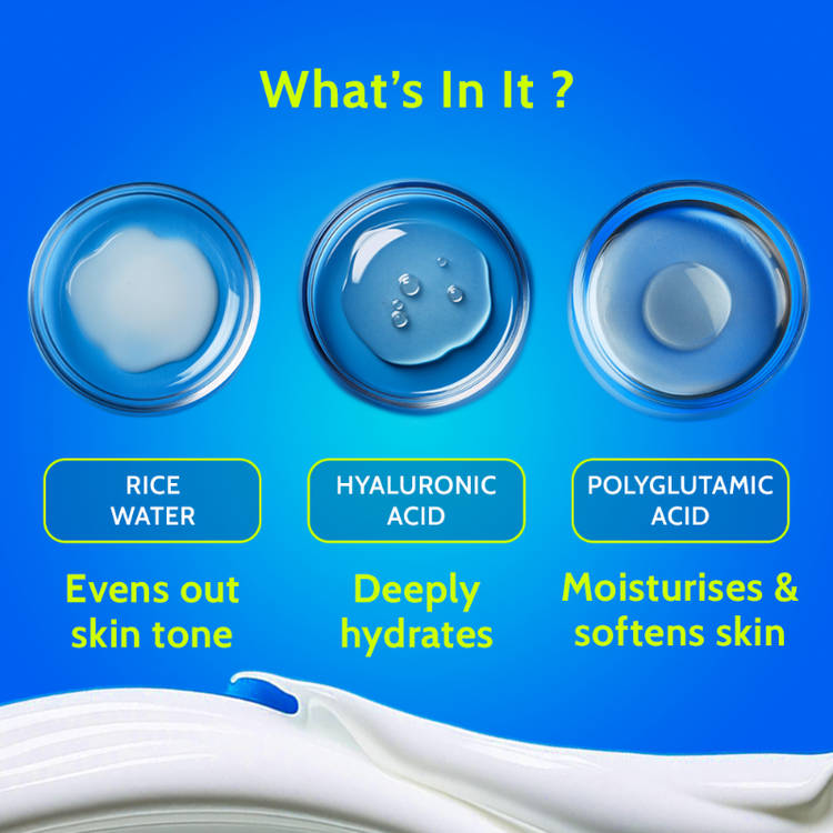 Chemist at Play Hydrating Body Lotion with Rice Water & Hyaluronic Acid, Moisturizer for Dry Skin (200ml)