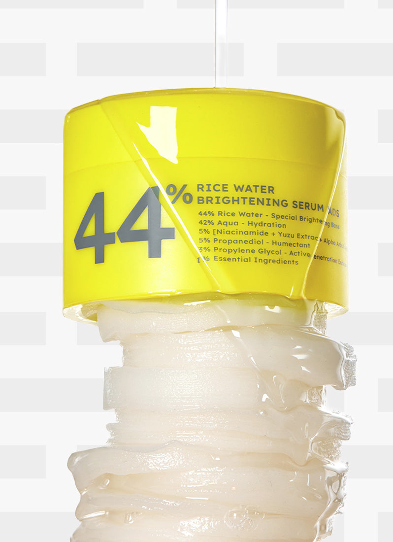Hyphen Brightening serum pads with 44% rice water - 50 pads