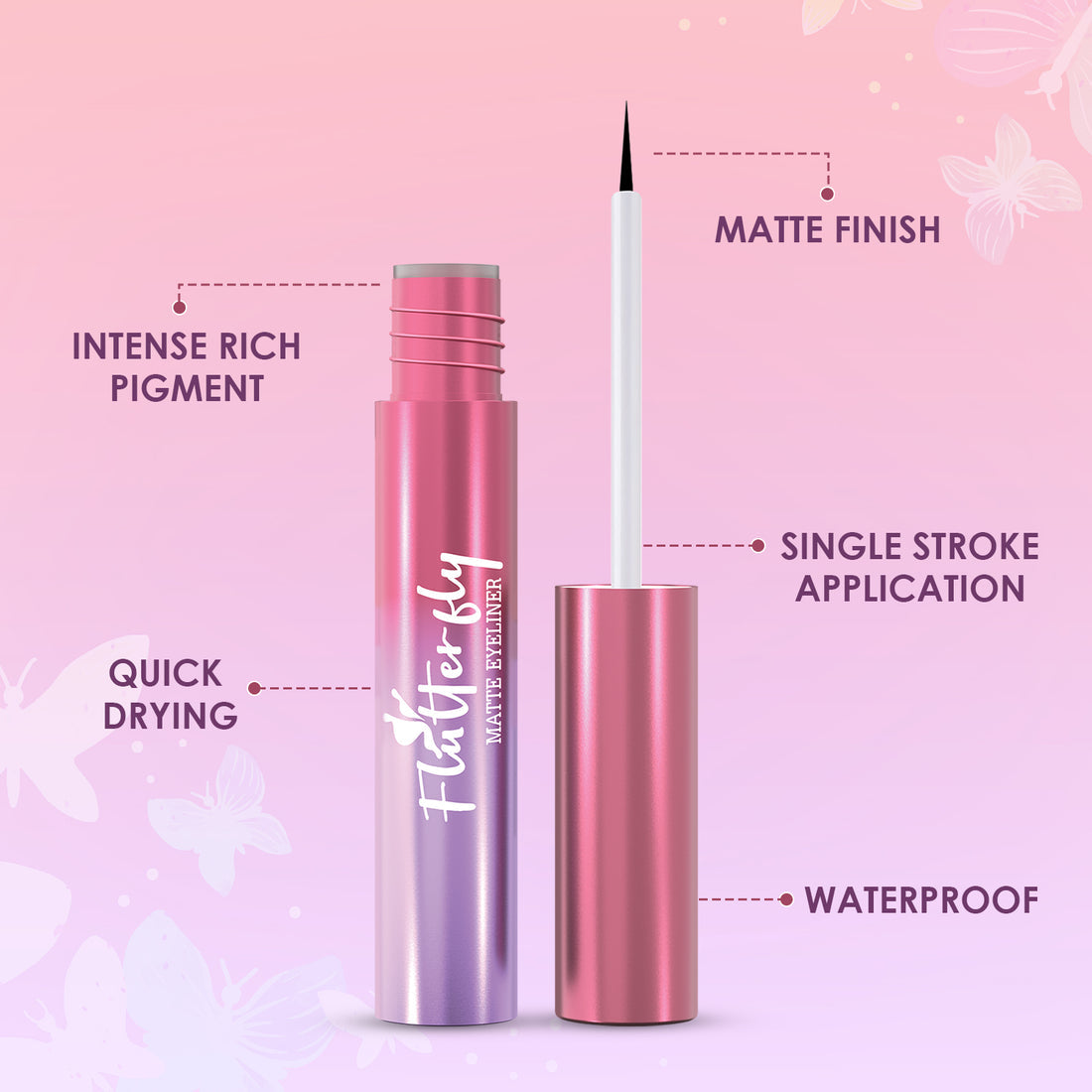 Glam21 Flutterfly Matte Eyeliner